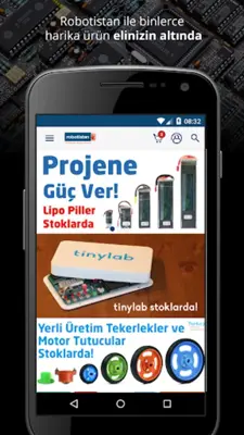 Robotistan android App screenshot 3